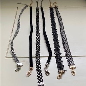Fabric Choker Set
